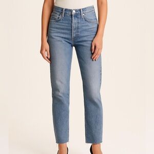 AGOLDE 90s High Rise Pinch Waist Straight Jeans — Women’s Denim | Size 25